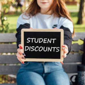 تخفیف ویژه مخصوص دانشجوها